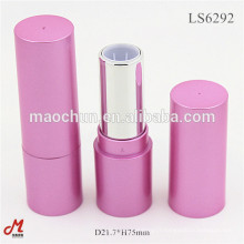 Empty round lipstick tube